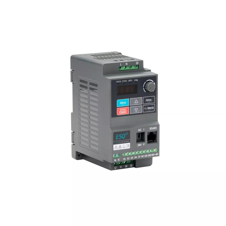 Частотный преобразователь ESQ F 190 2S-0.75K - фото №1