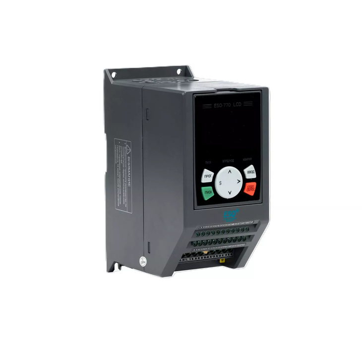 Частотный преобразователь ESQ-770-2S-0007 0.75/1.5кВт, 220 В - фото №1