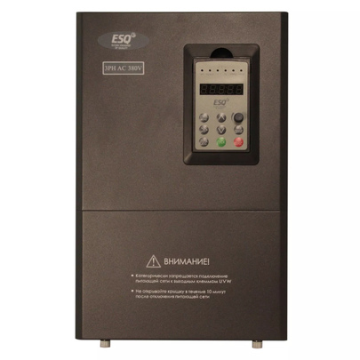 Частотный преобразователь ESQ-600-4T0185G/0220P-BU 18.5/22кВт 380-460В - фото товара №1