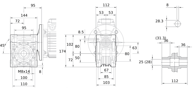 Схема корпуса NMRW 063