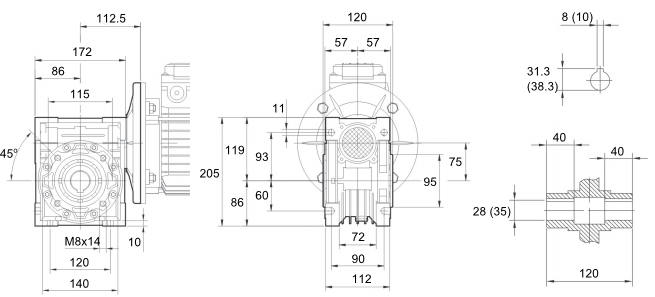 Схема корпуса NMRW 075
